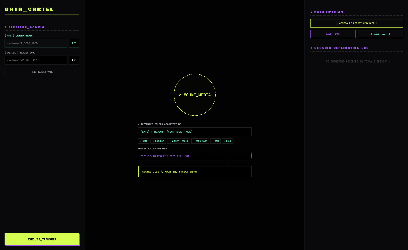DATA_CARTEL screenshot